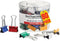 1InTheOffice Small Binder Clips 3/4 Inch, Mini Paper Binder Clips, Assorted Colors (80 Pack)...