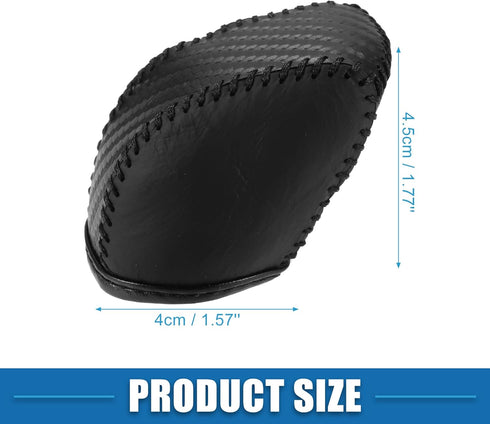Gear Shift Lever Cover Automotive Interior Gear Shift Knob Trim for Lexus NX 250 2022 2023 Carbon Fiber Pattern Black...