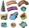 11Pcs Miniature Garden Bridge Figurines Mini Water Well Figurines Miniature Lawn Patio Yard Ornament Figurines for DIY Craft Garden Outdoor Decor ...