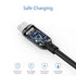SOOPII 100W 10ft USB C to USB C Cable Fast Charge, Nylon Braided Cable with LED Display for lPhone 15/15 Pro/15 Plus/15 Pro Max,lPad Air,MacBook P...