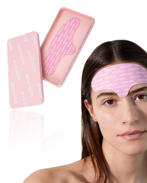 SKIN GYM Silicone Forehead Wrinkle Patches Reusable - Disposable Forehead Wrinkles Treatment to Smooth & Help Skincare Products | Eco Friendly, An...
