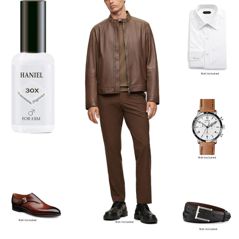 Haniel Mens Cologne, Cologne For Men (Pheromone-Infused), Perfumes For Men - Captivate With Sea Notes, Bergamot, And Long-Lasting Allure...