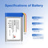 Tophinon Replacement Battery for Infant Optics DXR-8 Baby Monitor Battery Sp 803048,3.7V 1200mAh Lithium-ion Rechargeable...
