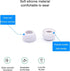 Adhiper Silicone Earbuds Replacement Buds Pro Earbuds Earmuffs Earbuds Compatible for Samsung Galaxy Buds Pro Earbuds/SML Silicone Earbuds 3 Sizes...