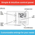 Lux Pro P111 Non-Programmable Thermostat; 1 Heat, 1 Cool; Batteries Included...