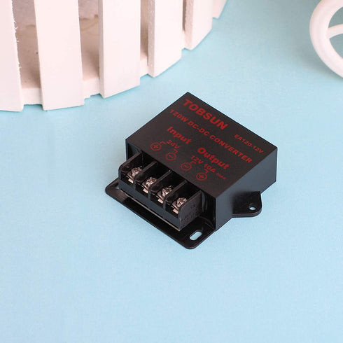 DC 24V to DC 12V 10A 120W Step Down Buck Converter Voltage Regulator Reducer Power Converter Mini Module 12V Transformer...