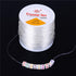 CCINEE 1mm Elastic Stretch Transparent String Cord for Jewelry Making Bracelet Beading Thread 100m/Roll...