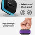 Earbud Carrying Case, Earphone Case Headphone EVA Earbud Holder for Cell Phone Accessories Organizer Mini Earbud Pouch for Wireless Earbuds, Bluet...