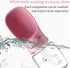 Dog Water Bottle, Leak Proof Portable Puppy Water Dispenser with Drinking Feeder for Pets Outdoor Walking, Hiking, Travel (12OZ, Pink)...