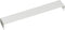 Wall Control Pegboard 8in Accessory Hanger Tool Holder Bracket Pegboard Accessory for Wall Control Pegboard and Slotted Tool Board – White...