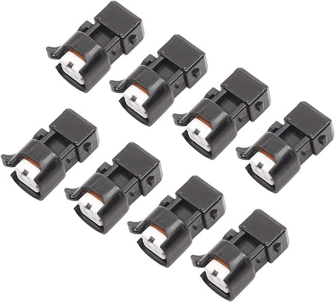 CENTAURUS 8pcs Fuel Injector Adapter Connector Kit Replacement for EV1 to USCAR EV6 & EV14 LS1 LS2 LS3...
