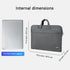 V Voova Laptop Bag 15.6 inch with Shoulder Strap & Handle, Waterproof Laptop Case Sleeve Compatible with 15-16”MacBook Air/Pro, HP Acer Asus Dell ...