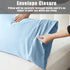 Pillow Cases Standard Size 2 Pack, Bamboo Rayon Cooling Pillowcases with Envelope Closure, Cool Breathable Pillow Case for Hot Sleepers & Night Sw...