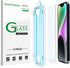 amFilm Screen Protector OneTouch for iPhone 14 Plus 6.7" 2022 iPhone 13 Pro Max 6.7" 2021 with Easy Installation Kit, Full Coverage Case Friendly,...