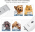 2-in-1 Professional Dog Grooming Kit - Low Noise, Waterproof, USB Rechargeable, and Safe Ceramic Blade - Gift for Dogs and Cats (White)...