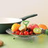 1 piece Steamer Basket, 5.5" to 9" Stainless Steel Vegetable Steamer Basket,Folding Expandable Steamers for Steaming Cooking...