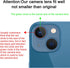 OEM Rear Back Camera Glass Lens Replacement for iPhone 13 and iphone 13 mini with Pre-Installed Adhesive and Repair Tool Kit...