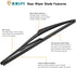 Rear Windshield Wiper Arm Blade Set 8L8Z17526-C for Ford Escape 2008-2012, for Mercury Mariner 2008-2011...