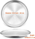 P&P CHEF Pizza Pan Bakeware for Home Kitchen, Stainless Steel Pizza Tray for Baking Pizza, Healthy & Reusable & Easy Clean, Oven & Freezer Safe, 1...