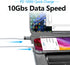 USB C Magnetic Adapter 24 pin Straight 2 Pack PD 100W Fast Charging 10Gbs Data Transfer USB3.1...