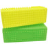 2 Pieces Pet Dog Cat Hair Remover, Block Roller Cleaner, Hollow Silicone Cleaner Brush for Sofa, Car Interiors, Furnishings, Carpets, Bedding or A...