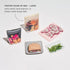 W&P Porter Silicone Reusable Storage Bag, Sandwich (50oz Stand-Up), Slate, Food Storage Container, Microwave and Dishwasher Safe, Easy Cleaning...