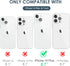 Hython Case for iPhone 14 Plus Case Glitter, Cute Sparkly Clear Glitter Shiny Bling Sparkle Cover, Anti-Scratch Soft TPU Thin Slim Fit Shockproof ...