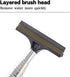 2 PCS Car Rearview Mirror Wiper Telescopic Auto Mirror Squeegee Cleaner 98cm Long Handle Car Cleaning Tool Mirror Glass Mist Cleaner (Black)...