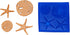 Sand Dollar & Starfish Set Silicone Mold SC146 by First Impressions Molds...
