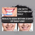 2-Pack Teeth Whitening Charcoal Powder, WUBLSYAN Activated Charcoal Tooth Cleaning Powder, Natural Toothpaste Alternative, Oral Care Sets Natural ...