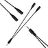SaiTech 3.5mm Stereo Jack Splitter Cable Adapter for iPod, Mp3 Player, Mobile Phone, Laptop, PC, Headphone Speakers (Black)...