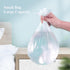 100 Pack Small Garbage Bags - White - Perfect for Desktop Trash Cans - Odorless...