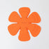 Pot/Pan Protectors-set of 3 Dia. 8" 10" 12" Orange...