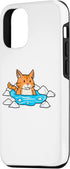 iPhone 14 Pro Cat Ice Bathing Hobby Trend Cute Pet Case...