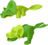 Chomperware Dinosaur Utensils - Made in USA - Toddler Utensils - Baby Spoons - Toddler Silverware - Kids Utensils - Baby Forks - Kids Silverware (...