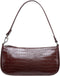 Small Shoulder Bags for Women Retro Classic Tote Purse Handbag Crocodile Pattern Clutch...