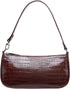 Small Shoulder Bags for Women Retro Classic Tote Purse Handbag Crocodile Pattern Clutch...