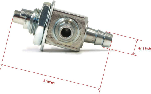 The ROP Shop | New Two-Way Cut-Off Fuel Gas Valve Compatible with Exmark 1-633347 Hustler 745059 Scag 482212...