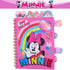 Innovative Designs Disney Minnie Mouse Tab Journal Spiral Notebook, Ballpoint Pen, Sticky Tabs, 96 Lined Pages, Pink...