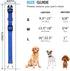 Rhea Rose Dog Collar with Bow Tie for Girl or Boy Gift Soft Durable Bowtie Blue dot Small...