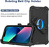 for iPhone 13 Mini Case, iPhone 12 Mini Case, with Belt Clip Holster,2X Screen Protector Heavy Duty Full Body Shockproof Rugged Protective Cover f...