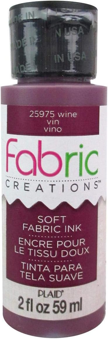 Fabric Ink in Assorted Colors (2-Ounce), Wine...