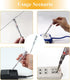 Fielect Voltage Tester Screwdriver, Voltage Tester Pen 70-250V Voltage Detector Pen Neon Light Circuit Tester Pen Voltage Test Pen Screwdriverm 1P...