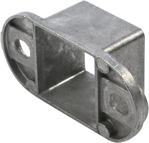 MY MIRONEY 10PCS 1.26" x 1.26" Square Post Flange Base Aluminum Alloy Floor Mount Post Flange Hardware Deck Railing Bracket for Fence or Deck...