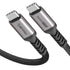 Short USB C to USB C Cable (1.5ft 2 Packs), 3.1 Gen 2 10Gbps 100W 4K USB C Video High Speed Data Transfer Fast Charging Cord Compatibile with Sams...