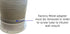 intulon 6-inch Tube Portable AC Air Conditioner/Fan Exhaust Plastic Hose Flange Wall Mount - Counter-Clockwise thread 6CCWMOUNT,Off White...