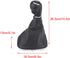 Qiilu Car Gear Shift Knob Boot Gearstick Gaiter Kit,Lever Stick Gaitor Boot Cover Manual/Auto for Corsa D 009140093 19276456...