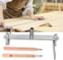 Center Finder, Stainless Steel Woodworking Marking Positioning Gauge Scriber Centering Tool Wood Center Finding Marker,Center Line Scriber Woodwor...