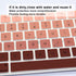 Ultra Thin Silicone Full Size Wireless Bluetooth Numeric Keyboard Cover Skin for iMac Magic Keyboard with Numeric Keypad MQ052LL/A A1843 2017 2018...