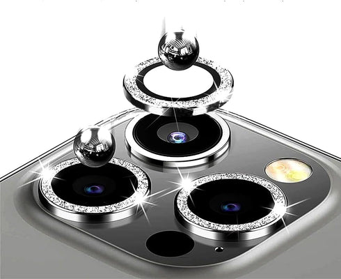 Camera Lens Protector for iPhone 14 PRO/iPhone 14 Promax Bling Diamond Camera Cover Tempered Glass Screen Protector Rear Camera Decorations Access...